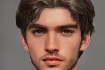 man, male, portrait, face, model, guy, masculine